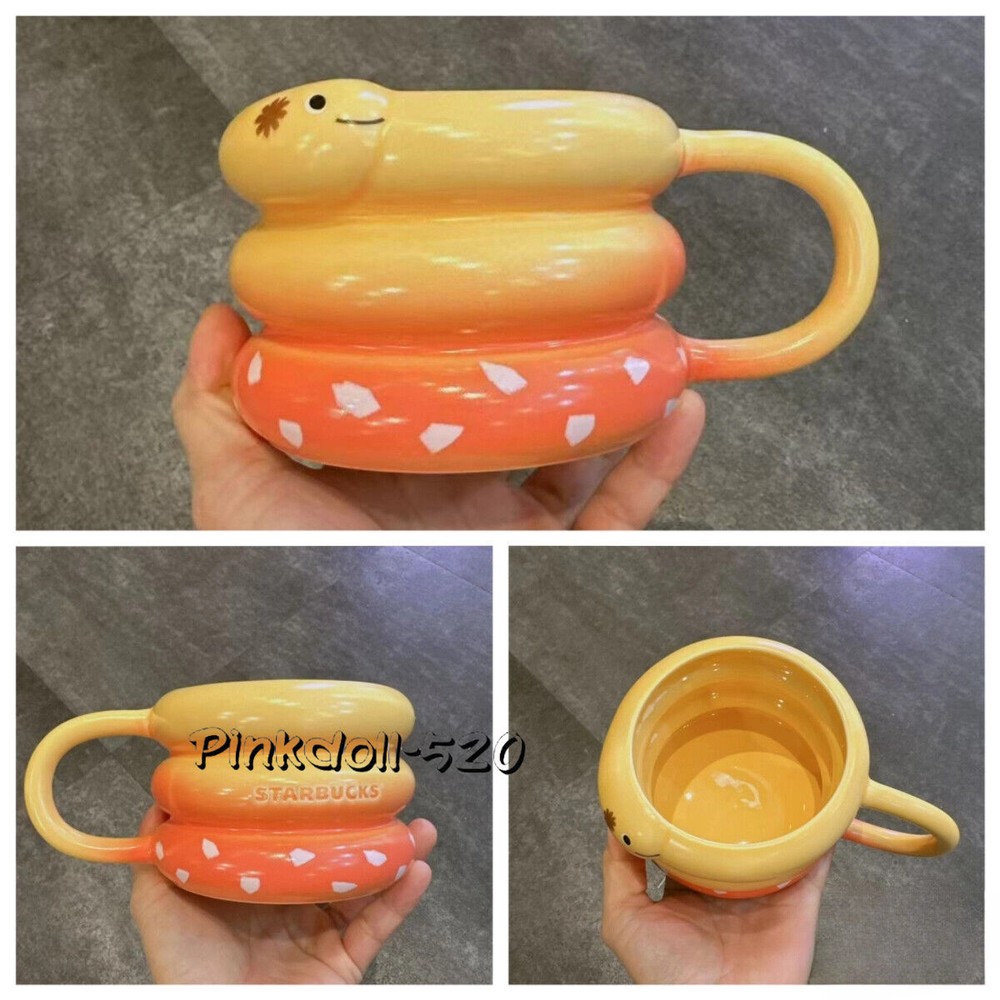 Starbucks 2025 Lunar New Year Snake Ceramic Mug 14oz Good Luck-image