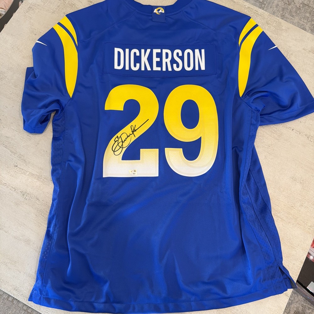 Eric Dickerson Los Angeles Rams Autographed Nike Royal Blue Game Jersey Fanatics