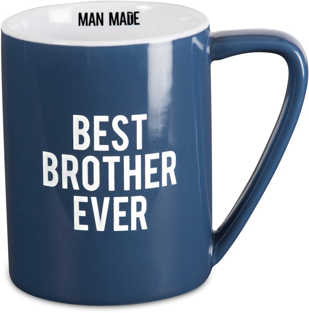 Best Brother Ever 18 oz Multicolor Ceramic Mug