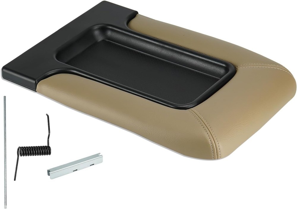 Center Console Lid Cover Armrest Box Cover Fits for 2001-2006 XL, Sierra, Taho