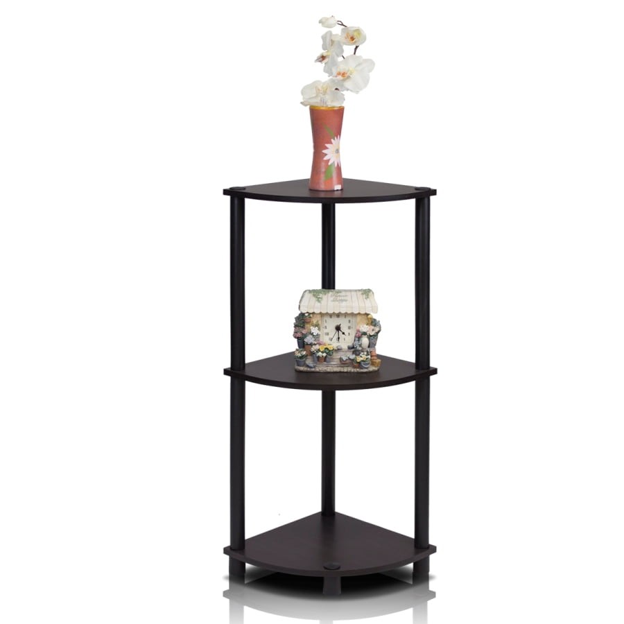 Furinno 3-shelf freestanding unit, 11.6
