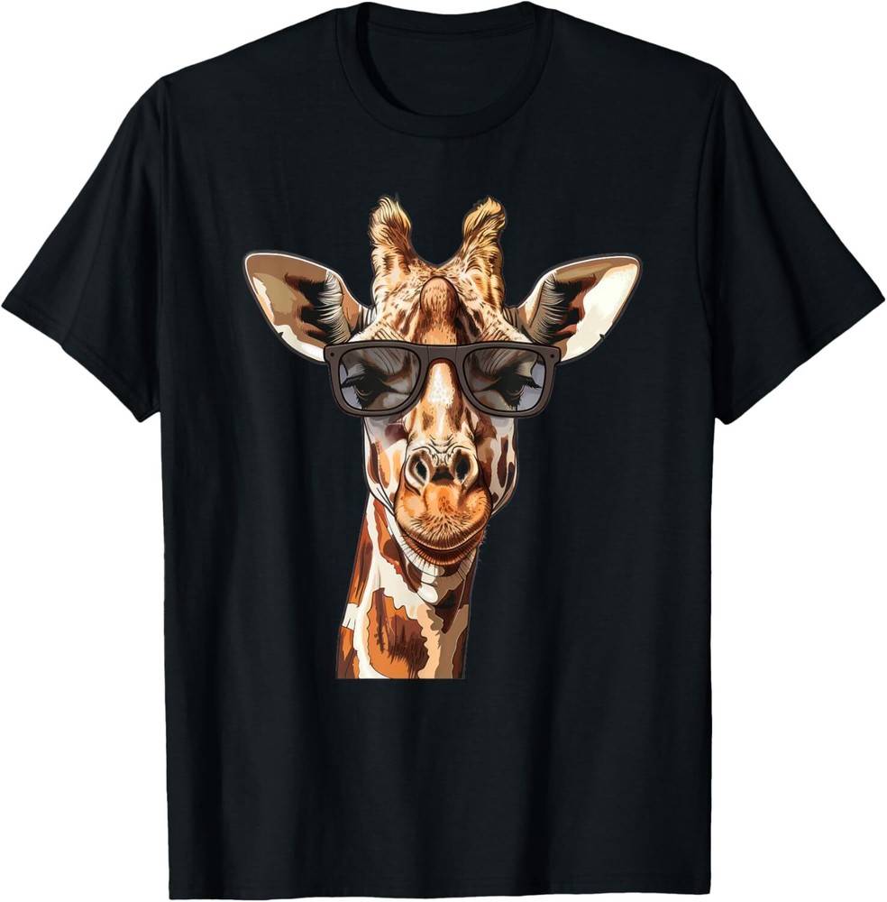 Giraffe Print Sunglasses T-Shirt & Hoodie Trio Set  