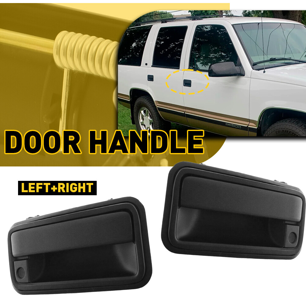Exterior Door Handle Set for 88-99 Chevrolet K1500 C1500 Front Pair
