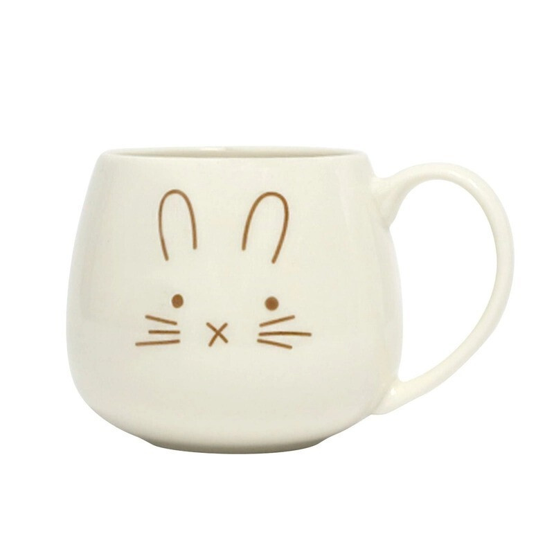 Easter Rabbit Ceramic Coffee Mug for Tea or Hot Drinks