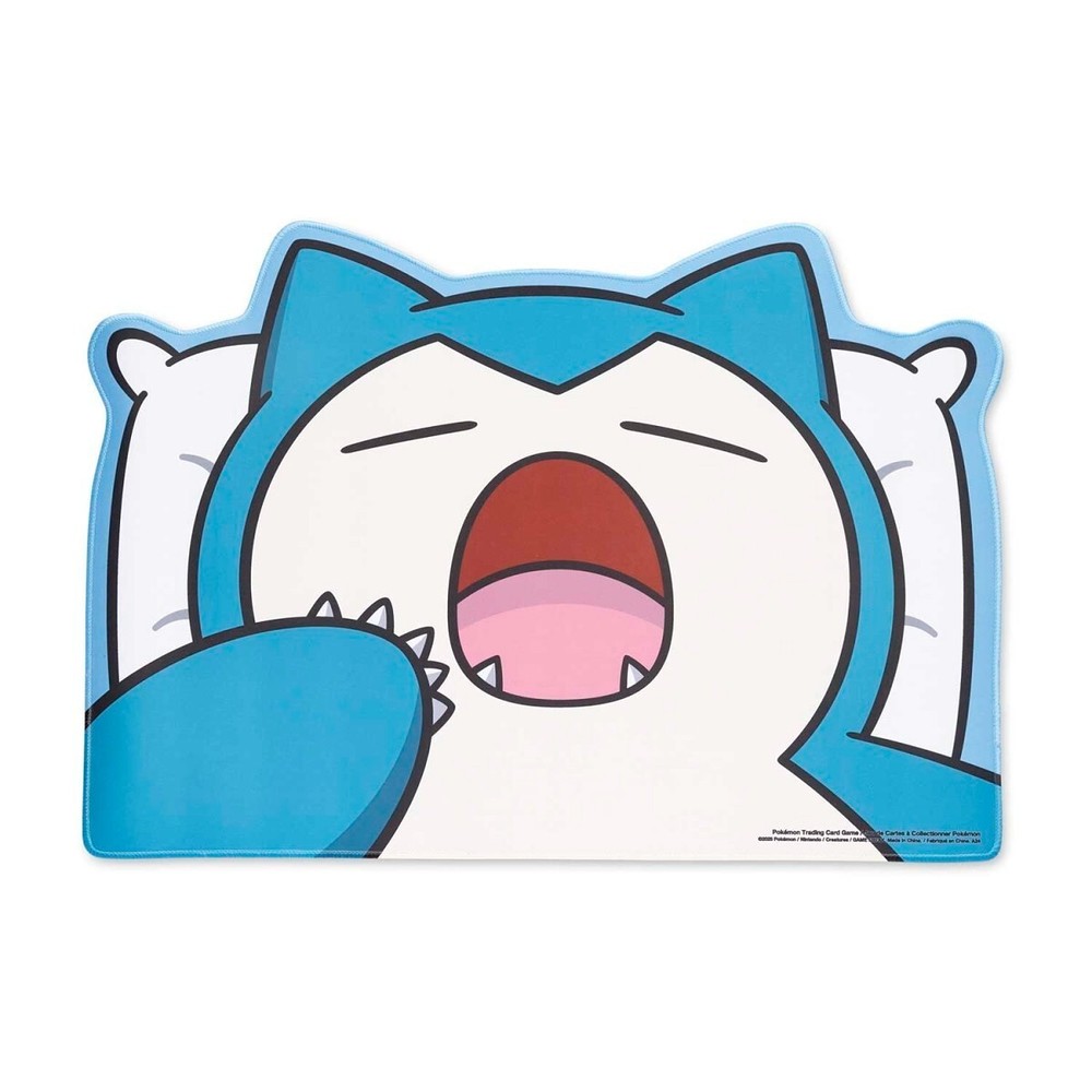 Pokémon Center Exclusive - Pokemon TCG: Snorlax Die-Cut Playmat (Sleepy Snorlax)