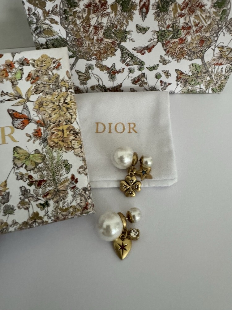 Dior tribales  limited edition earrings. Authentic. Good condition.