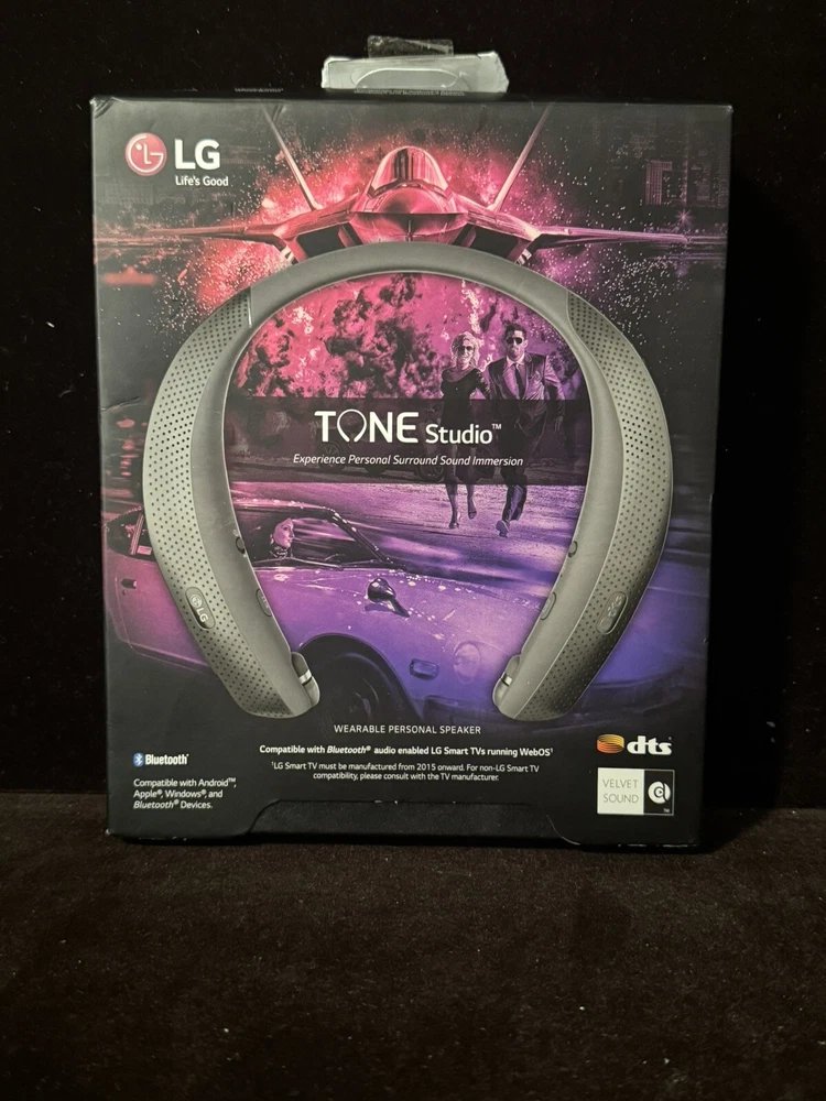 LG HBS-W120 Studio Wireless In Ear Headphones - Gray