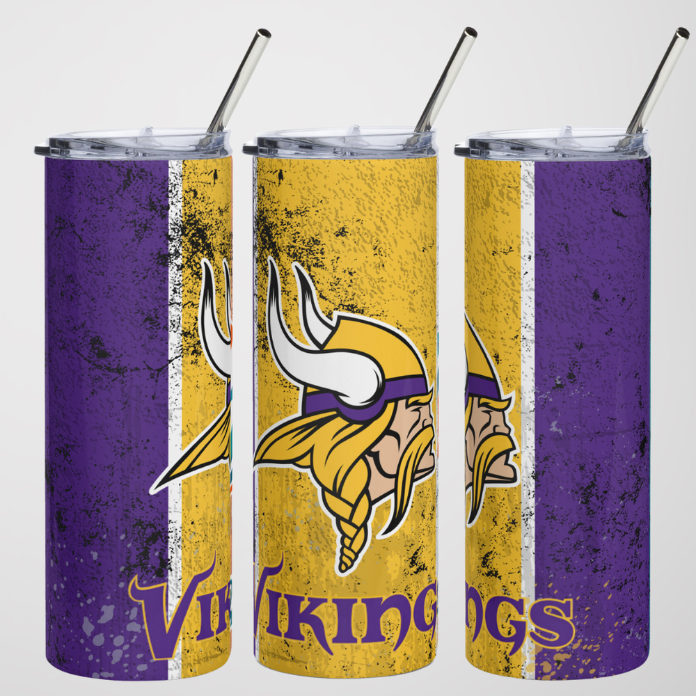 Minnesota Vikings Tumbler 12 oz Stainless Steel NFL Fan Gear