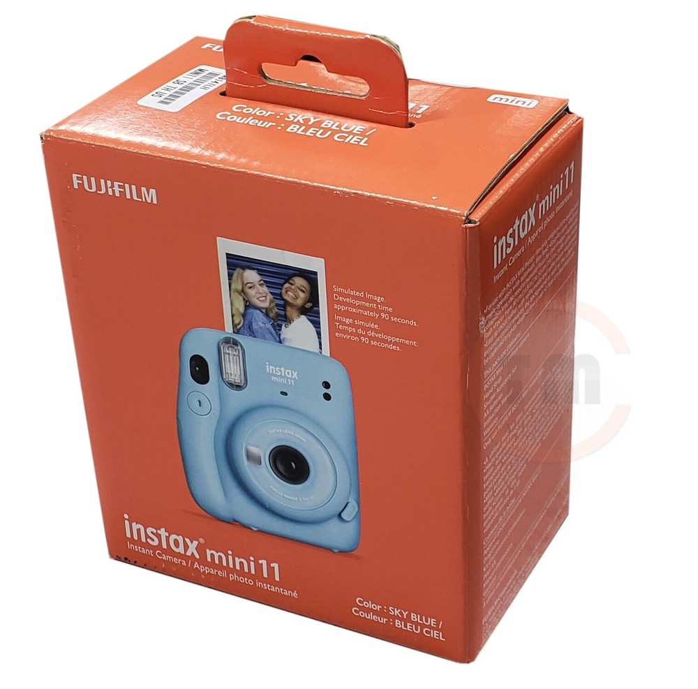 Fujifilm Instax Mini 11 Instant Film Camera in Sky Blue