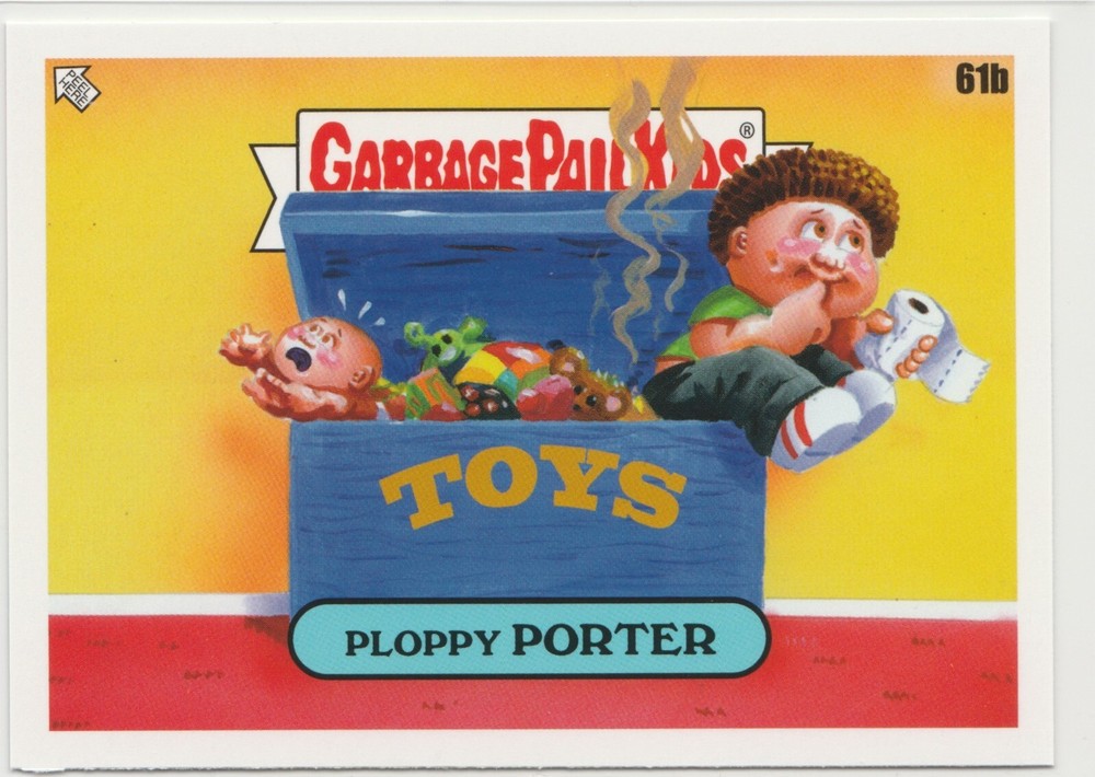 Ploppy Porter #61b Garbage Pail Kids GPK 2024 Kids At Play KAP Trading Card