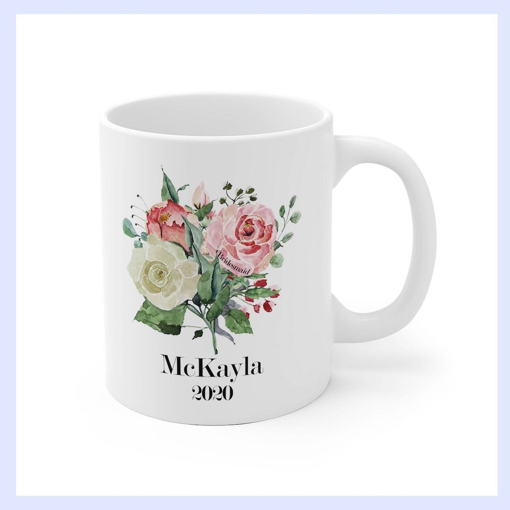 Bridesmaid Personalized Mug Personalized Bridesmaid Gift Bridal Party Gift