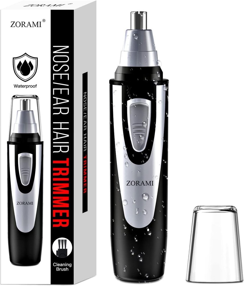 2025 Painless Professional Ear Nose Eyebrow Hair Trimmer Clipper Black