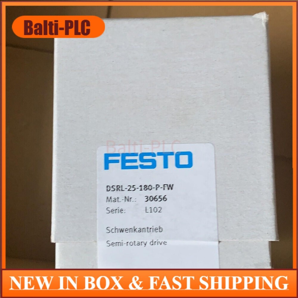 New FESTO 30656 DSRL-25-180-P-FW Pendulum Cylinder Fastd Shipping