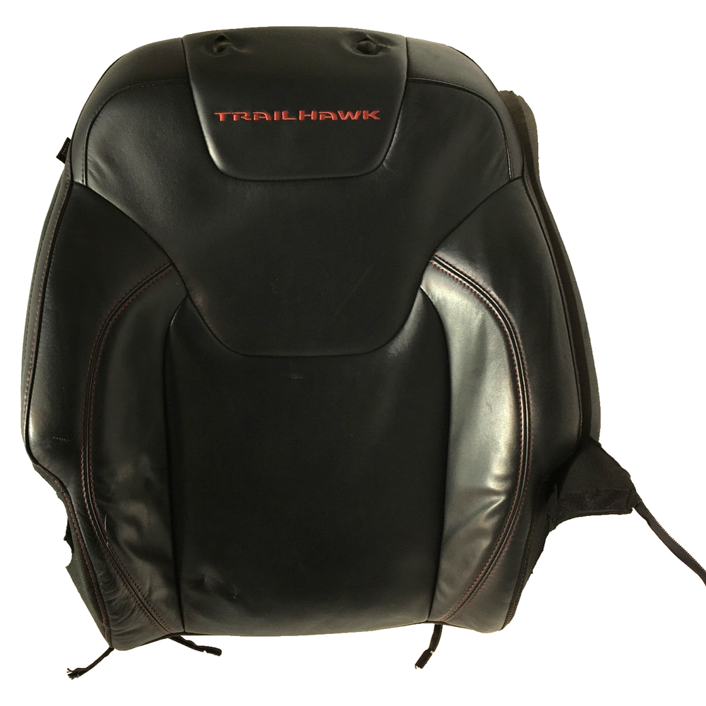 Cherokee Trailhawk Jeep Front Passenger Seat Upper Leather Cushion OEM 2014-2018