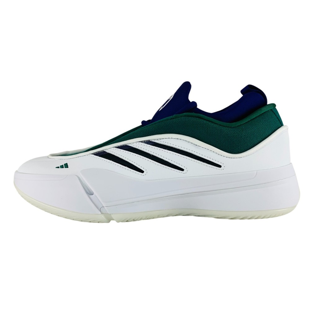 adidas Dame 9 Low Milwaukee Bucks White Green Men's Basketball Shoes IG6603