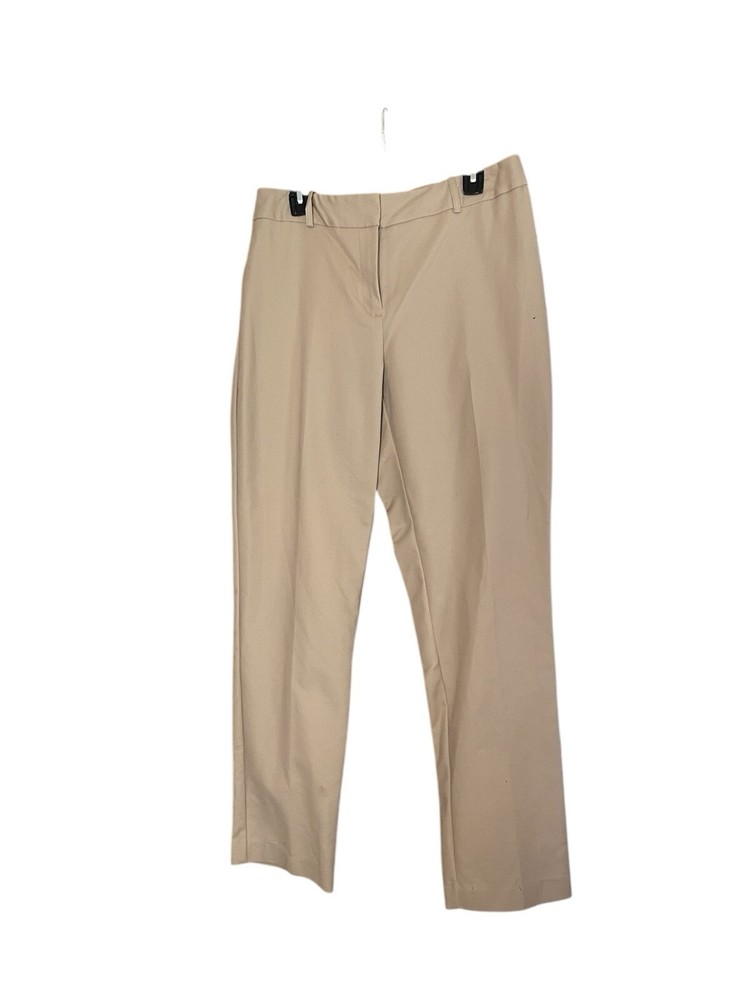 Liz Claiborne Women's Audra Classic Beige Pants SZ 12
