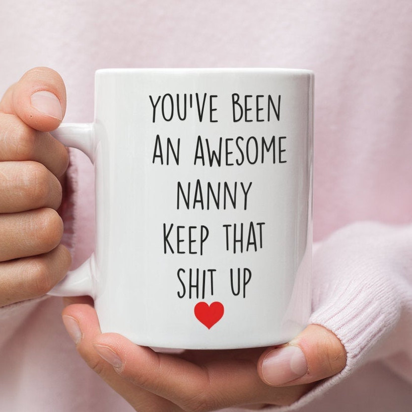 Funny Nanny Appreciation Gift Idea for Childcare Providers  