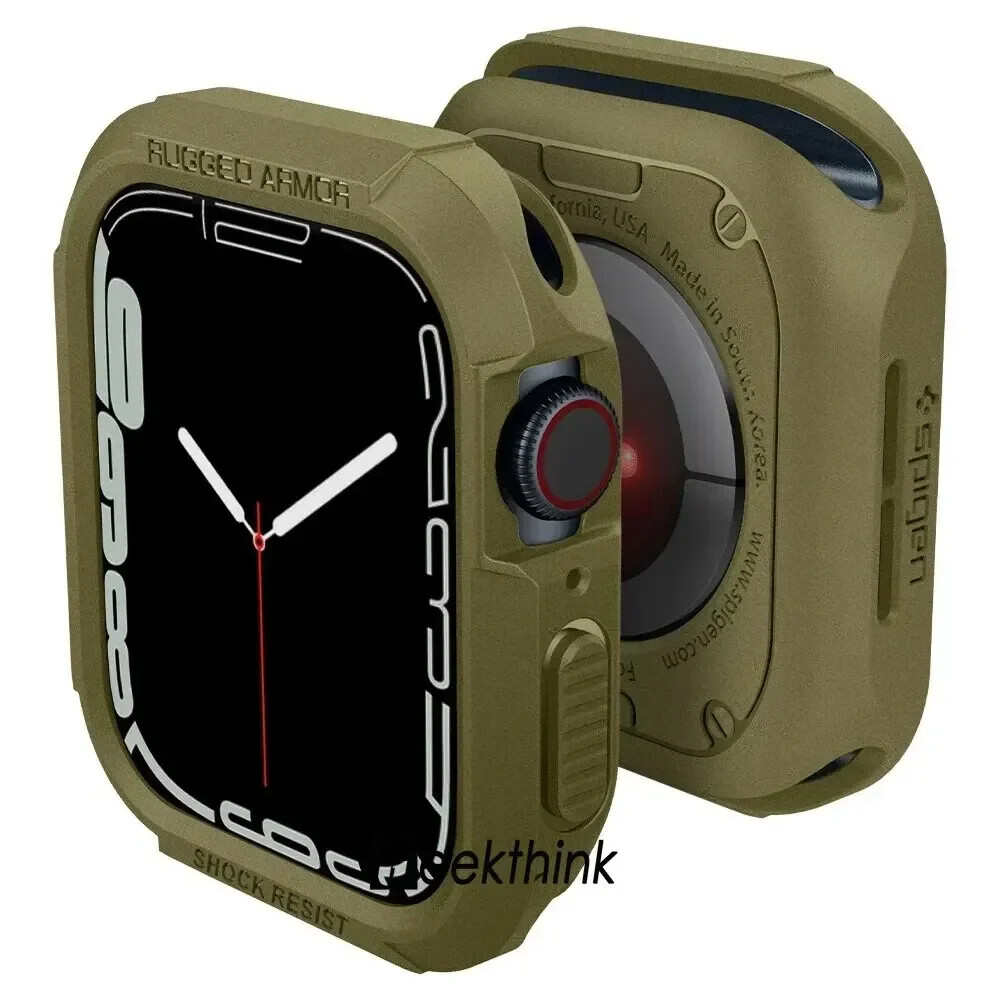 Full Coverage Cover Case Screen Protector For Apple Watch iWatch Series 9 8 7 6