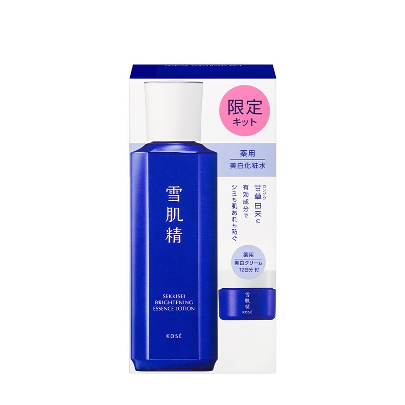 KOSE SEKKISEI Limited Special Value Set Brightening Essence Lotion 200ml Kit