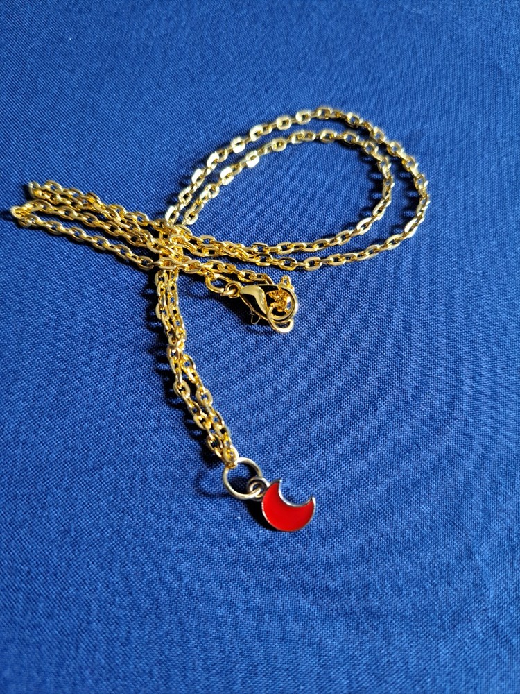 Red Moon Necklace