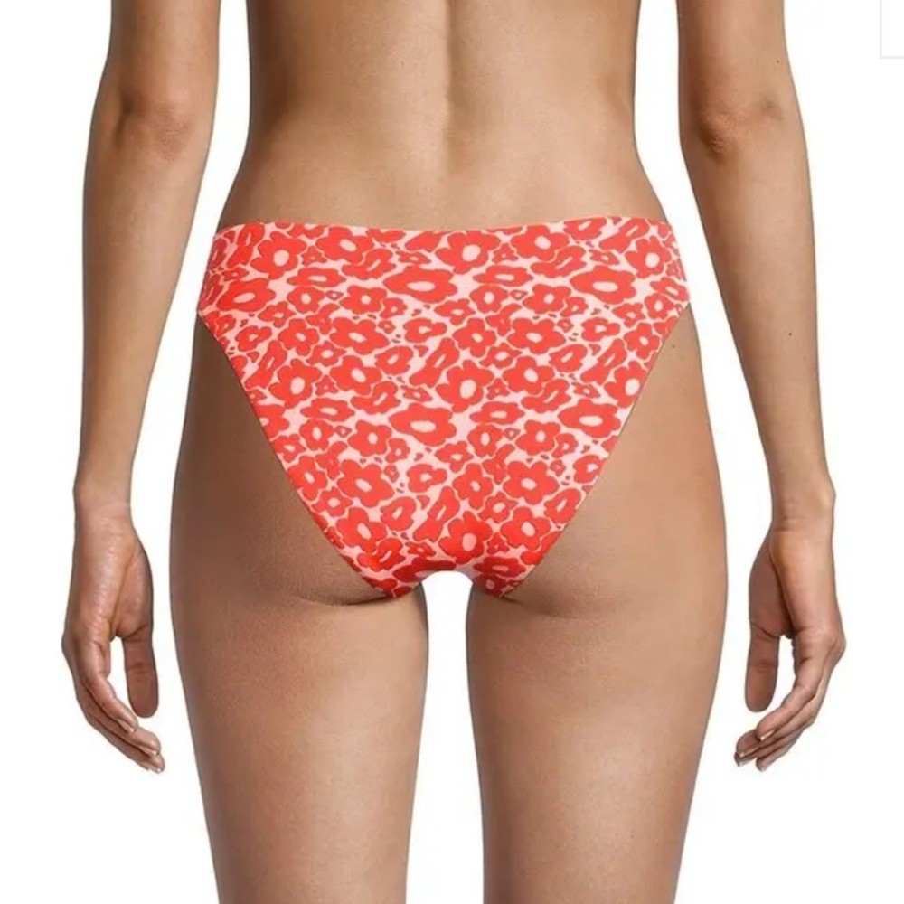 Peixoto Bella bikini bottoms dancing daisy red NWT Retail $83 - Small