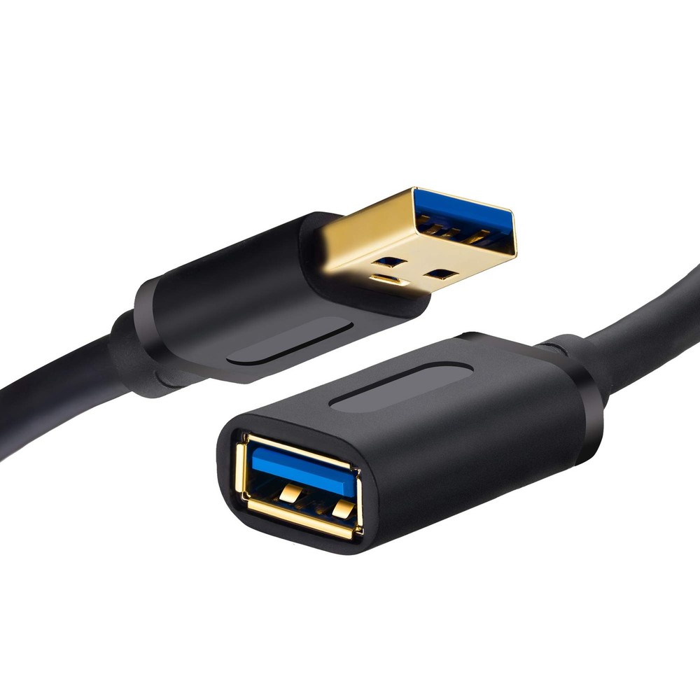 5Ft USB 3.0 High-Speed Extension Cable Male to Female Extender Cord