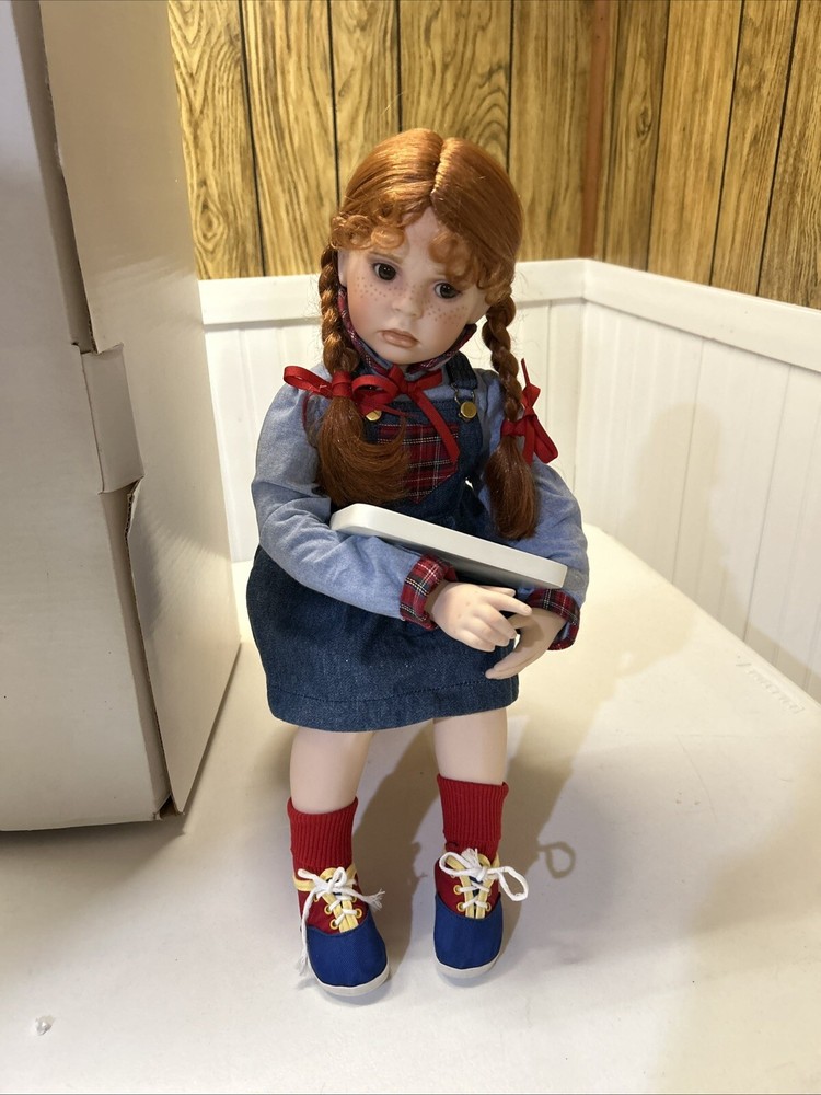 Kelly Rubert Hannah Rose Red Hair Girl Doll Band aid hurt knee