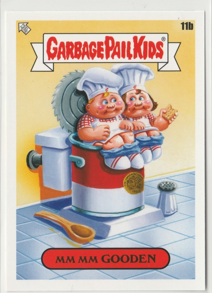 Mm Mm Gooden #11b Garbage Pail Kids GPK 2021 Food Fight Series Card