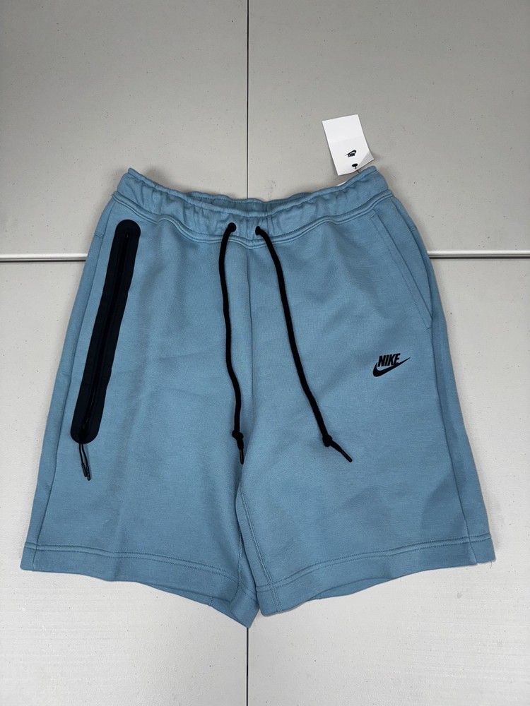 Nike Sportswear Tech Fleece Turquoise Shorts FB8171-464 Men's Pick Size NWT $95