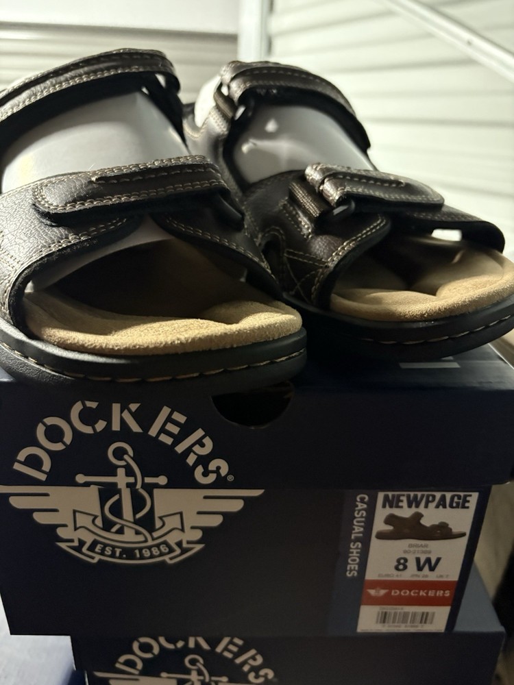 NWT Dockers Shoes Mens Briar Newpage Sporty Outdoor Sandal Shoe Size 8W