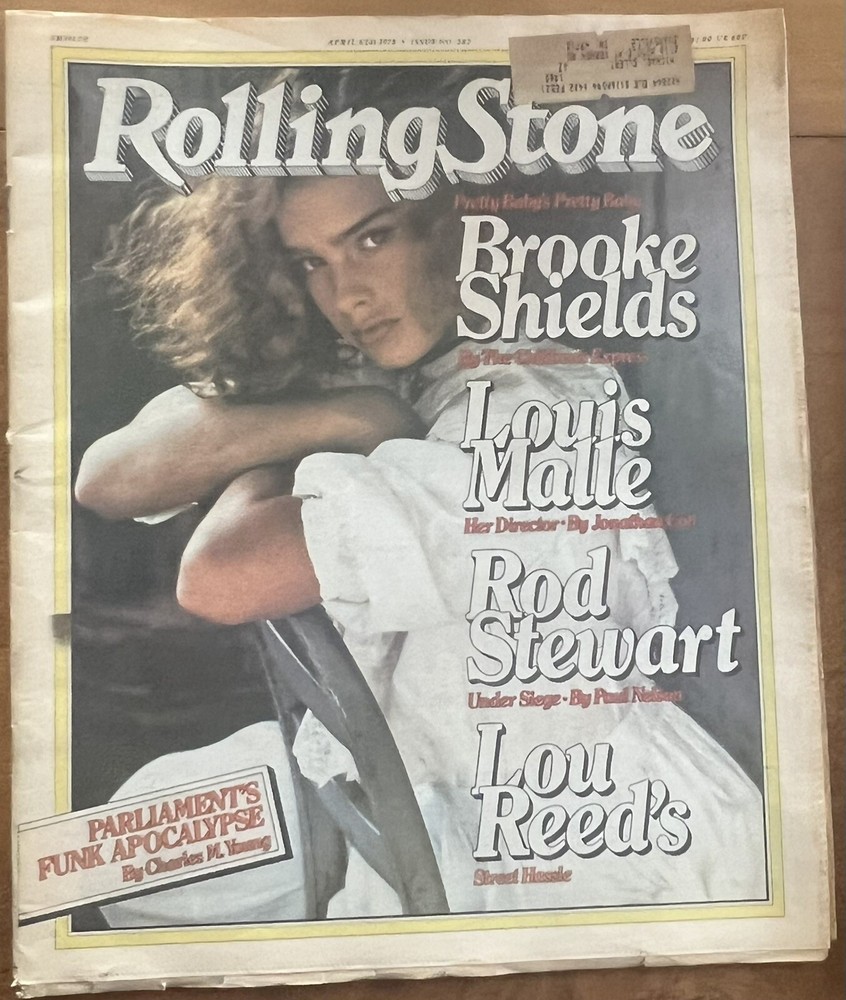 ROLLING STONE #262  April 6, 1978  BROOKE SHIELDS Rod Stewart & Lou Reed