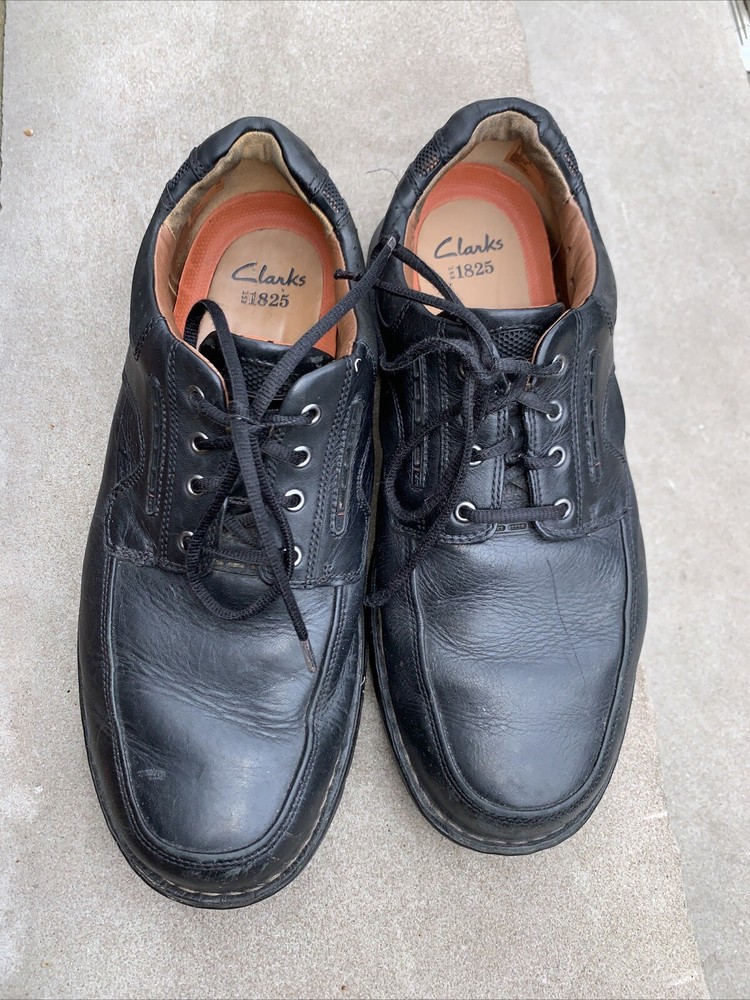 Clarks Unstructured Un.Bend Mens Black Casual Oxford Shoes Size 11 - $119 MSRP