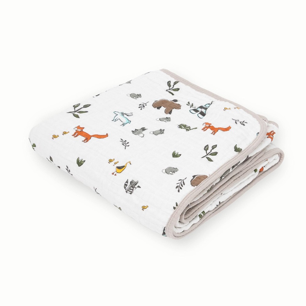 Muslin Quilt Blanket | 100% Cotton Soft Multi-Layered Muslin Fabric | & Baby ...