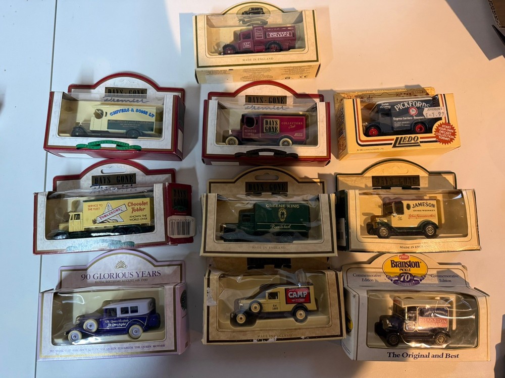 Lledo Diecast Promotional Vehicles Joblot cars / trucks / vans clearance sale-image