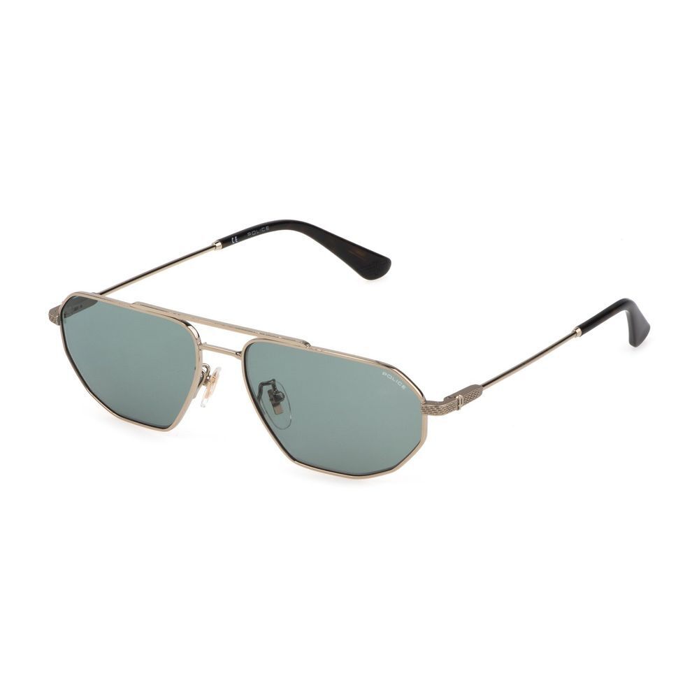 Stylish Police Gray Metal Frame Sunglasses for Men and Women