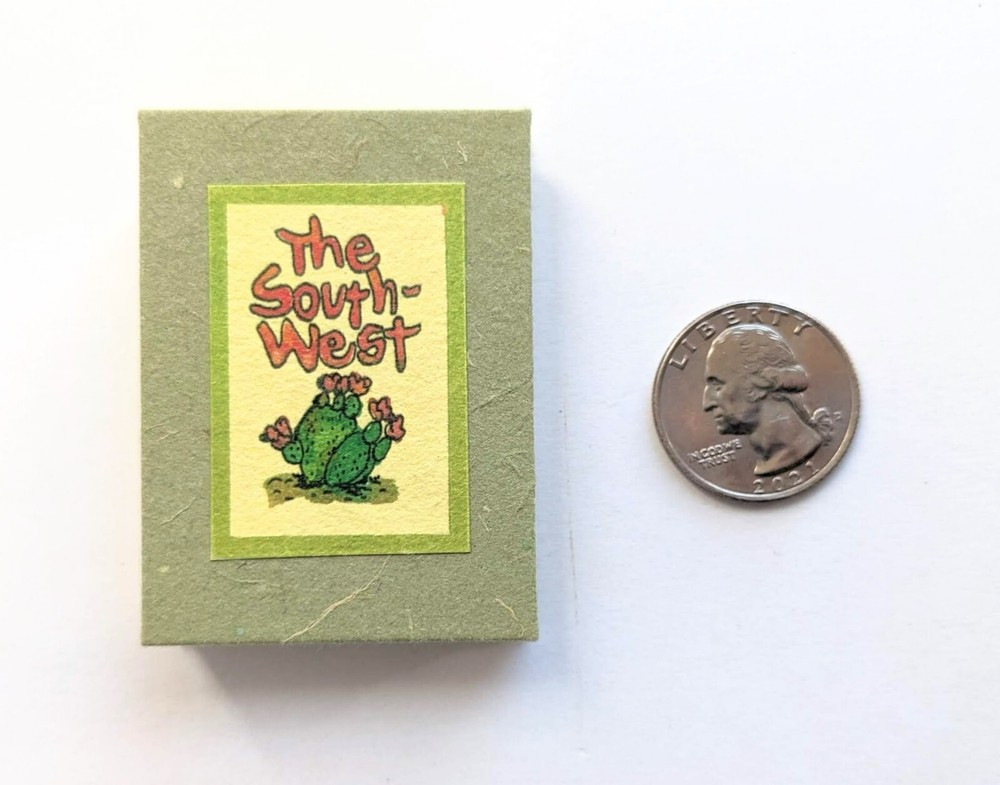 Handmade Miniature Book #47/50 by Peter & Donna Thomas - Southwest Artist Edition