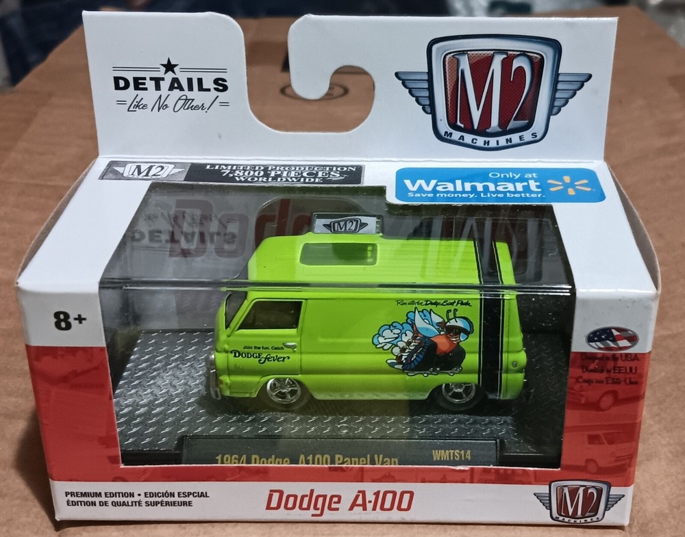 M2 Machines - 1964 Dodge A100 Panel Van - 7,800 Walmart - Great Shape - Superbee