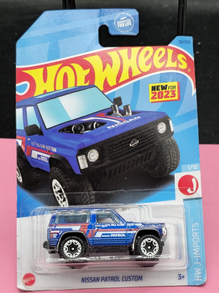 2023 Hot Wheels F Case Blue Nissan Patrol Custom HW J-Imports #20