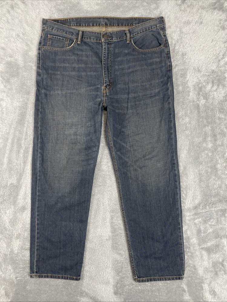 Levi's 550 Jeans Men's 42x32* Blue Relaxed Tapered Fit Cotton Denim Pants
