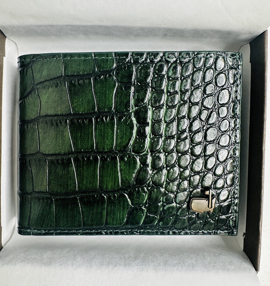 New Martin DINGMAN Design Masters 2024 Wallet Card Holder in Green-image