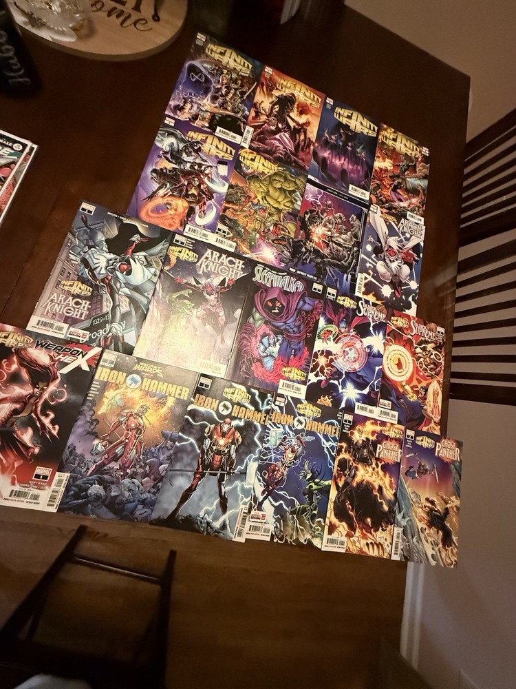 Infinity Wars / Infinity Warps Complete Lot of 19  Marvel Comics