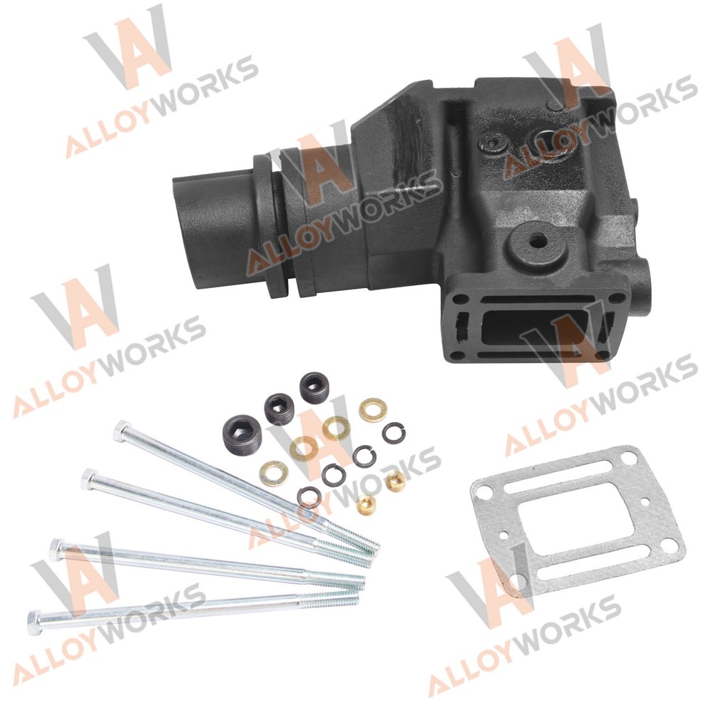 Exhaust Manifold Riser Elbow Fit 1992-On Volvo Penta OMC 305 350 5.7 5.8 L V6 V8