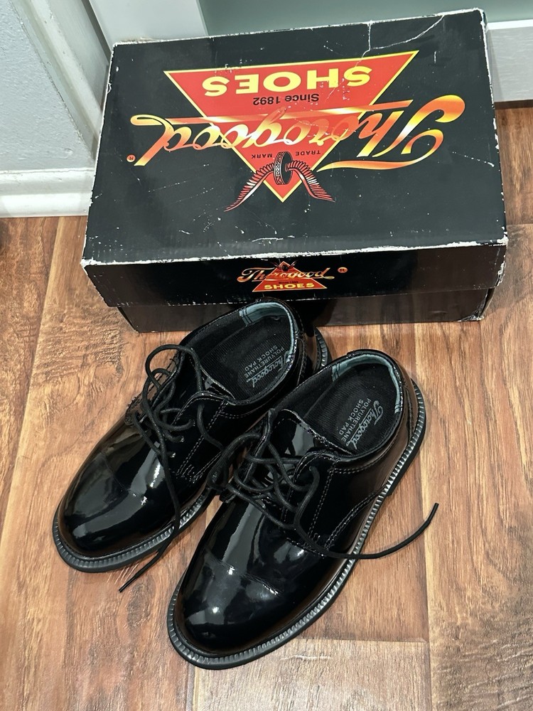 Black Thorogood men & woman class A Shoes Size 6M