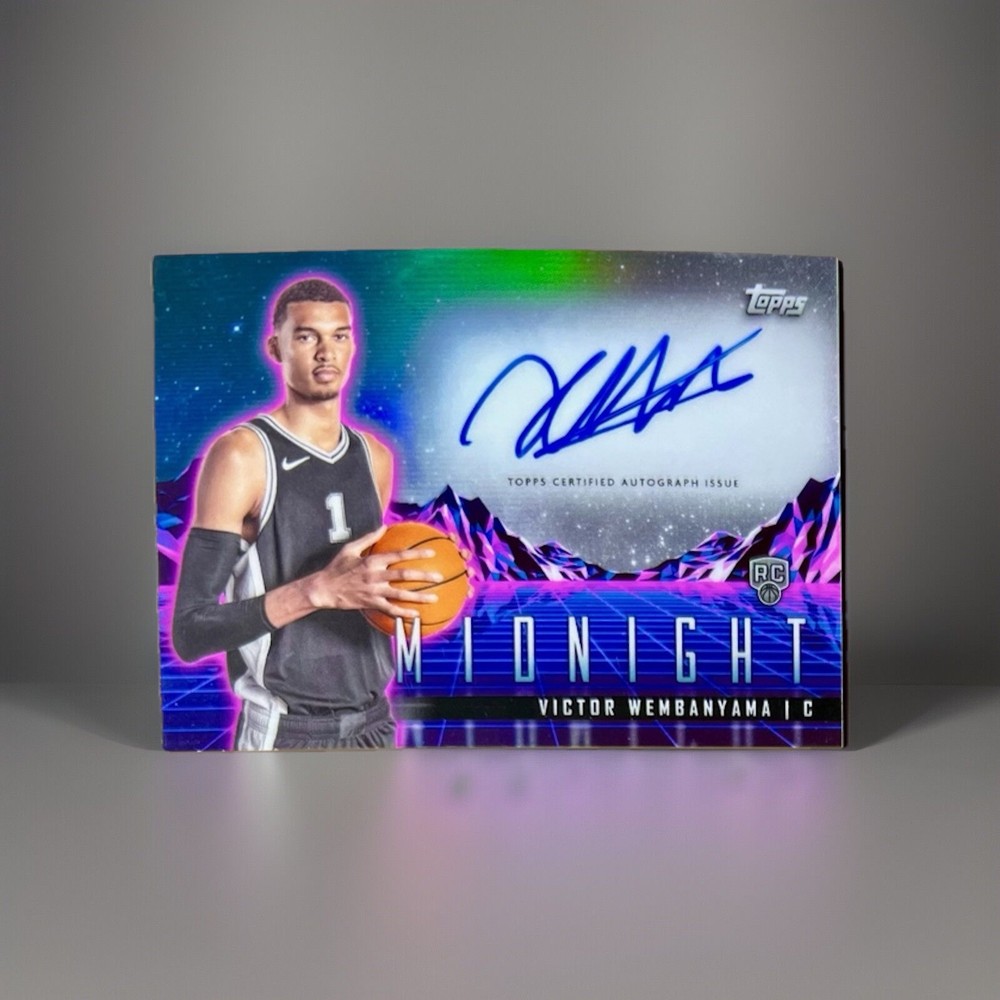 2023-24 Topps Midnight Victor Wembanyama Rookie Horizon RC Auto NBA Hot Pack
