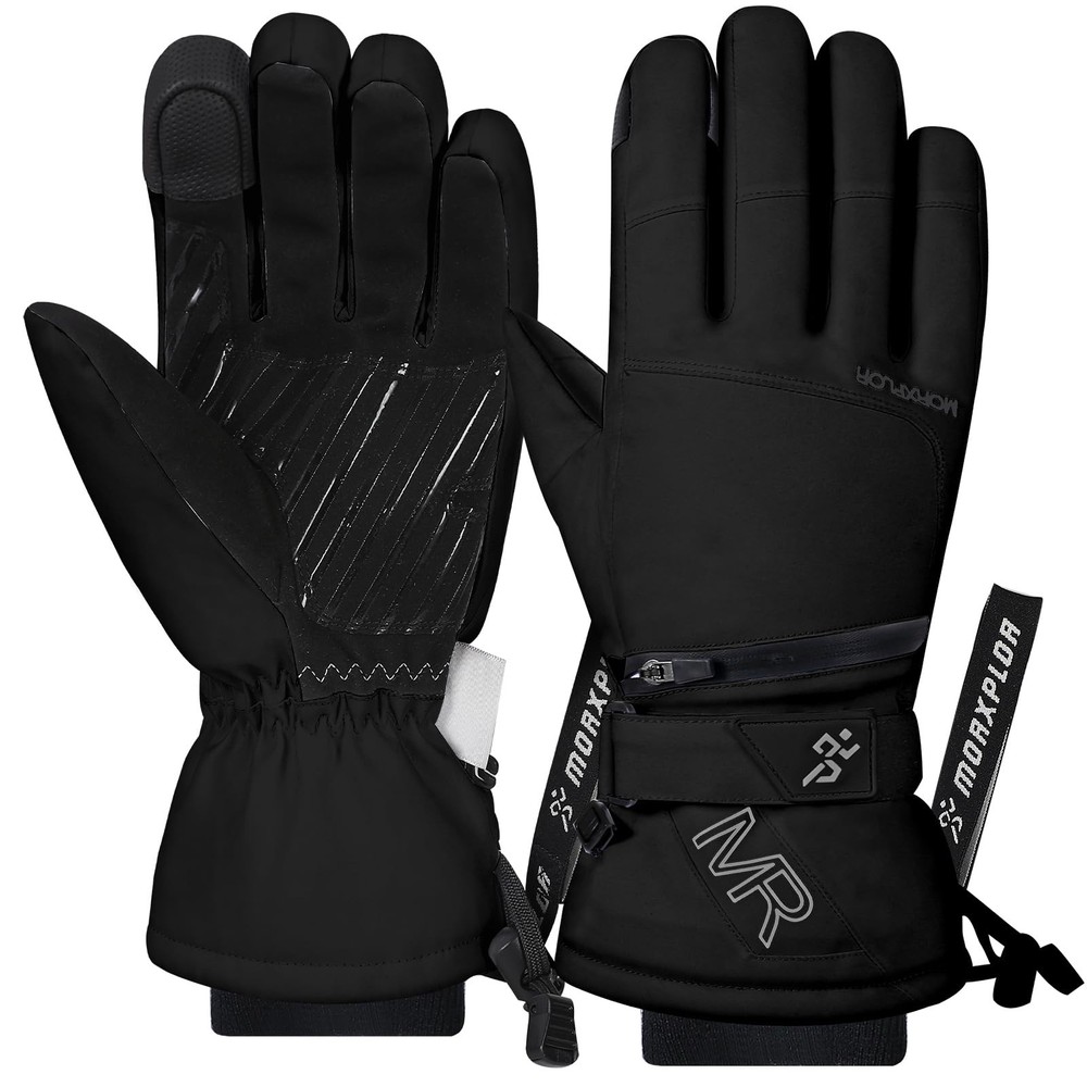 Ski Snow Gloves for Men Women,3M Thinsulate Insulated Warm Winter Snowboard G...