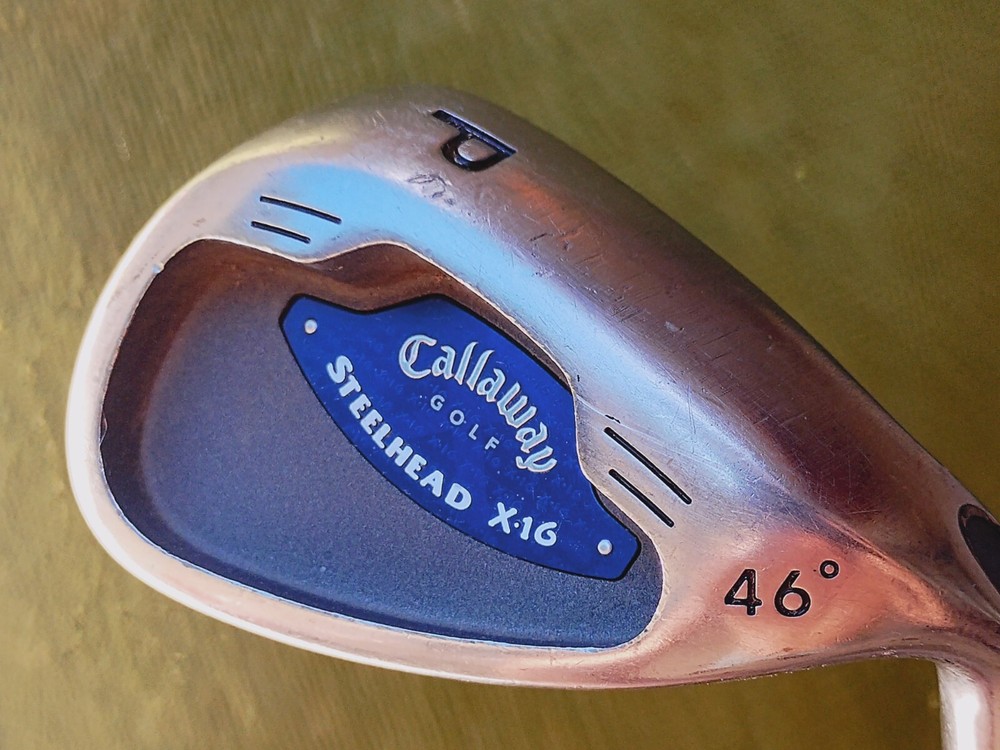 Callaway X-16 Pitching Wedge Pw Stiff Steel CP2 Grip #Y10