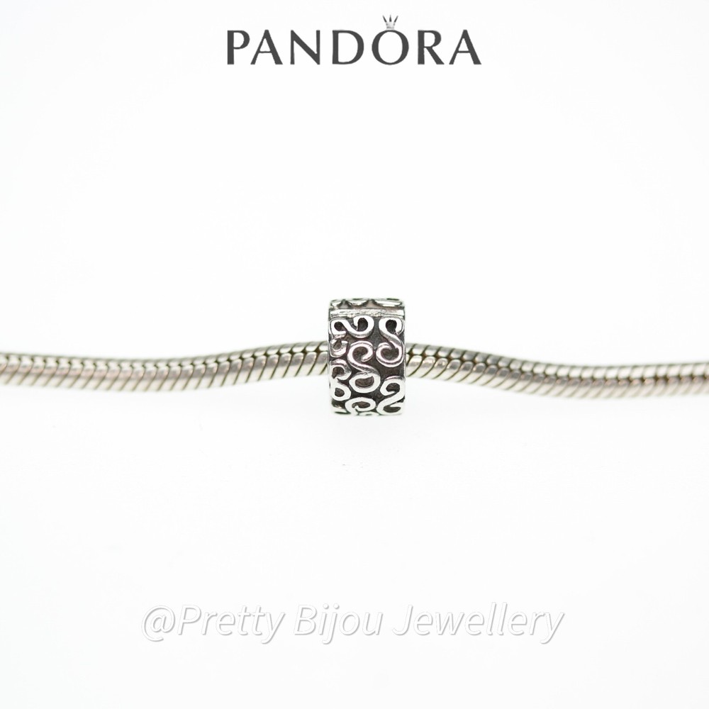 Pandora S Clip Charm in 925 Sterling Silver - 790338