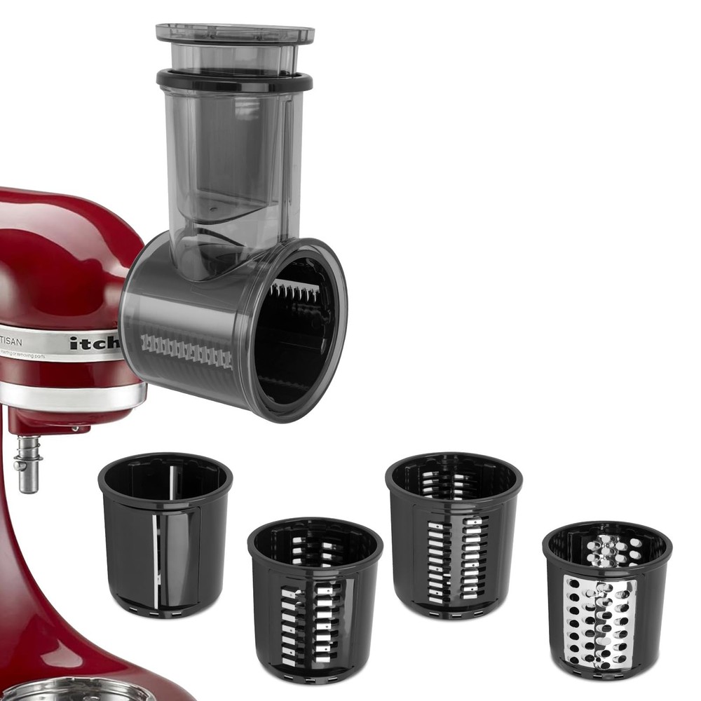 KitchenAid Stand Mixer Slicer Shredder Attachment for Cheese Vegetables & More  