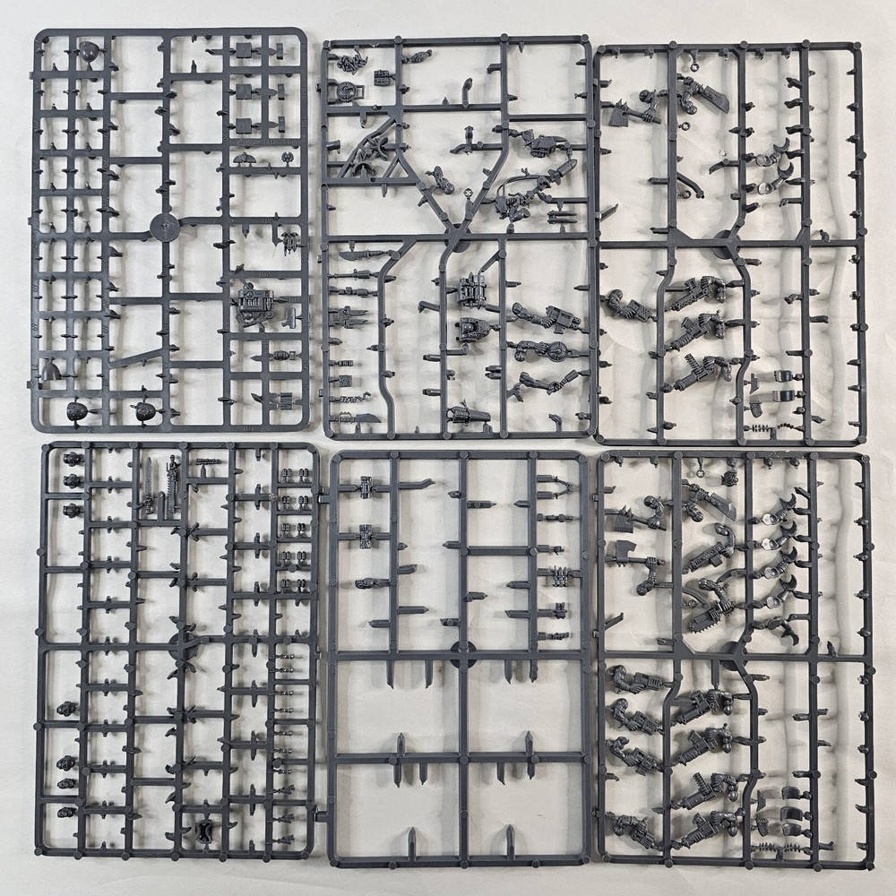 2007 Warhammer 40k Dwarf Warriors Lot Of 99380103003 Pieces READ DESCRIPTION