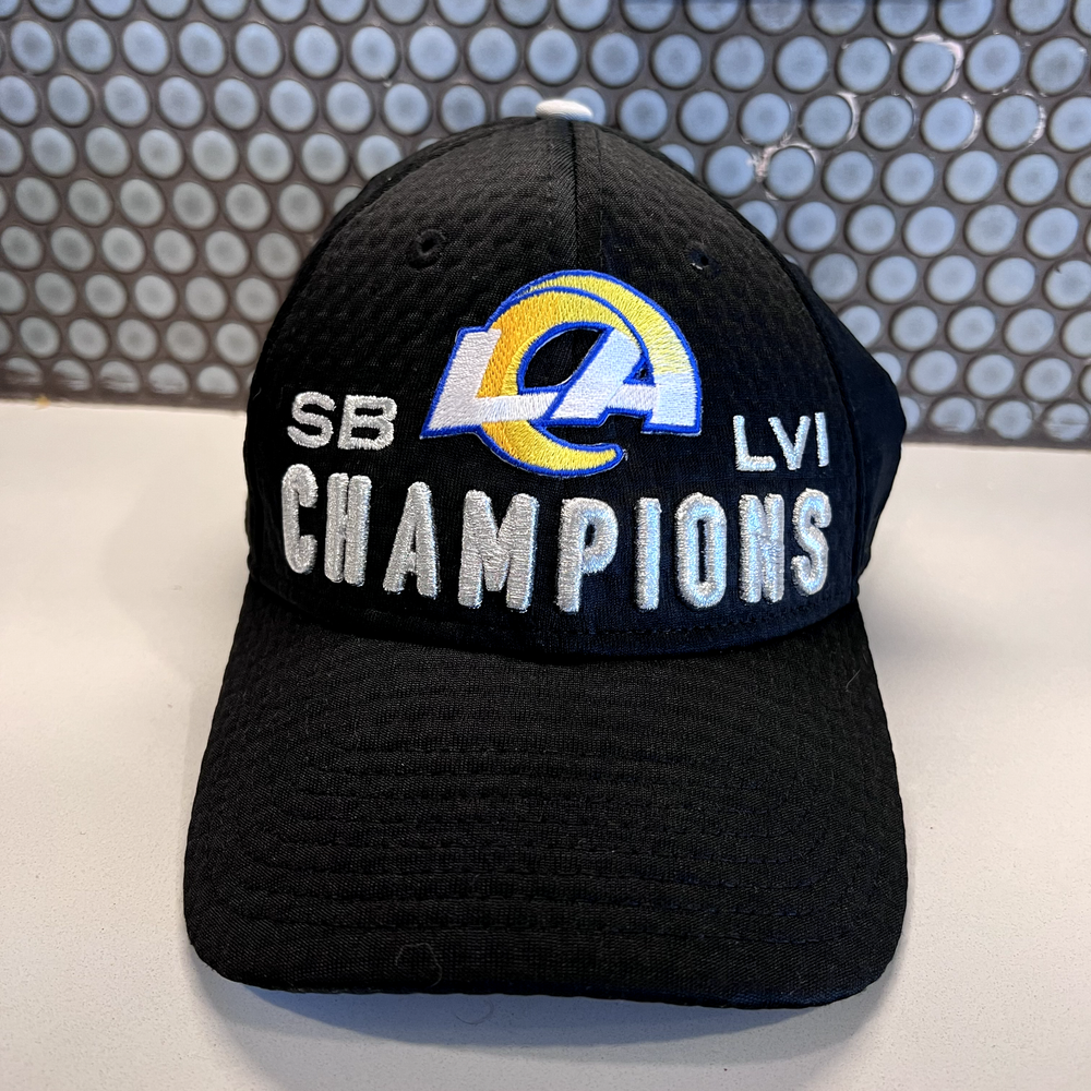 LA Rams Super Bowl LVI Champions Hat Cap Snap Back New Era 9FORTY Adjustable